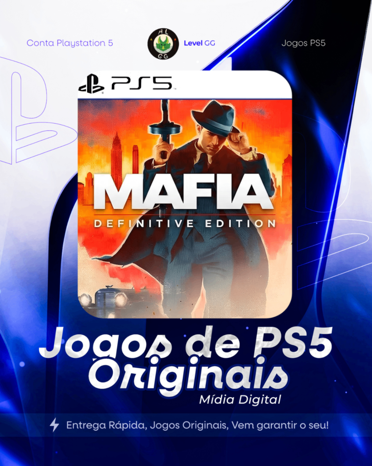 Mafia: Definitive Edition - Ps5 Mídia digital Primária