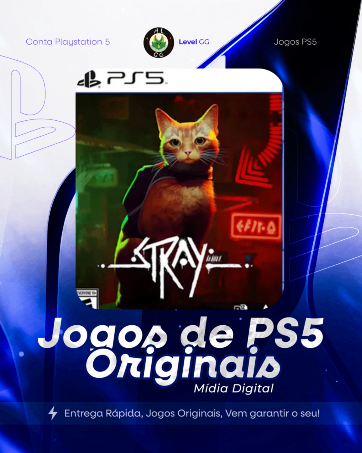 Stray - Ps5 Mídia Digital Primaria