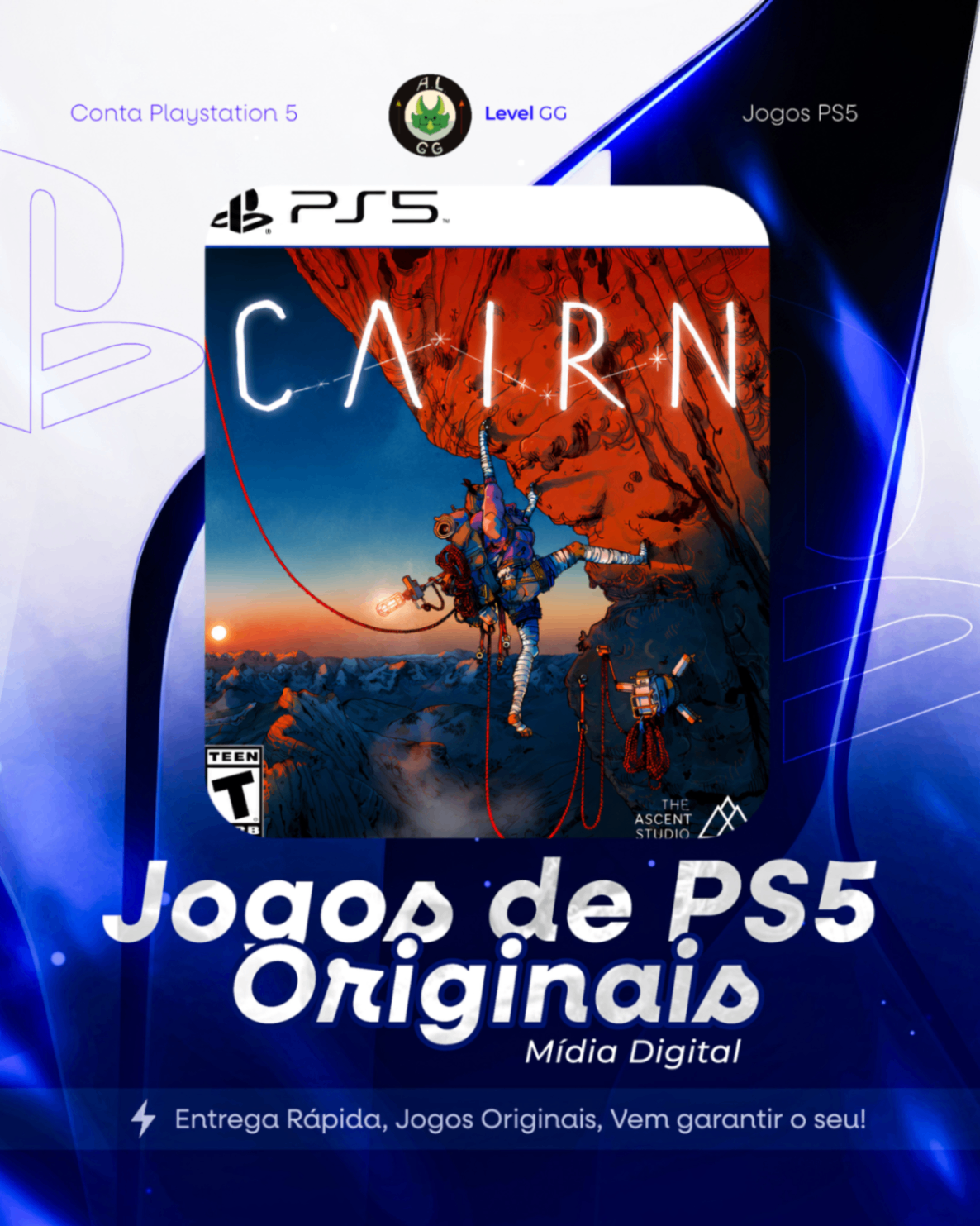 Cairn - Ps5 Mídia digital Primária