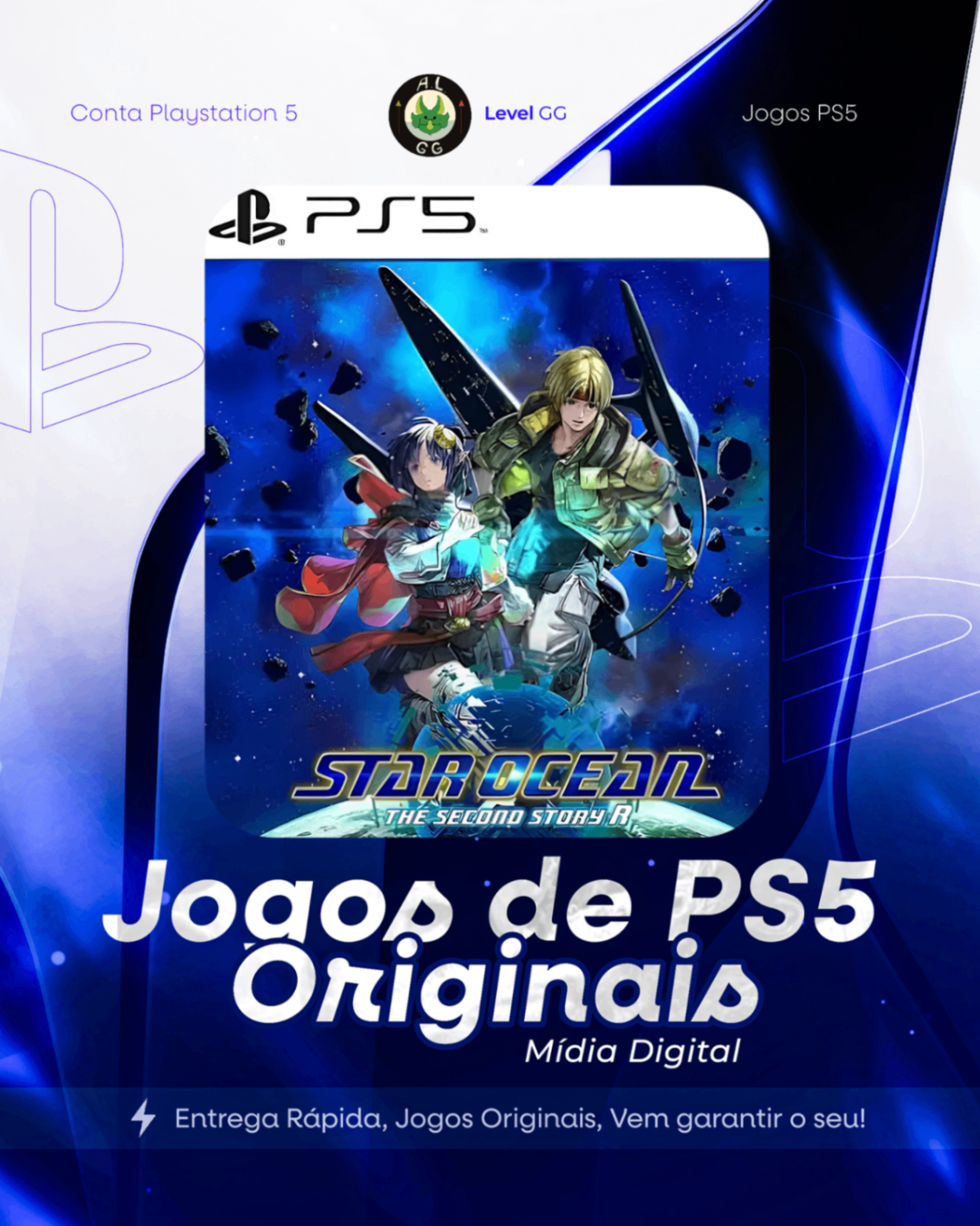 Star Ocean The Second Story R - Ps5 Mídia digital Primária