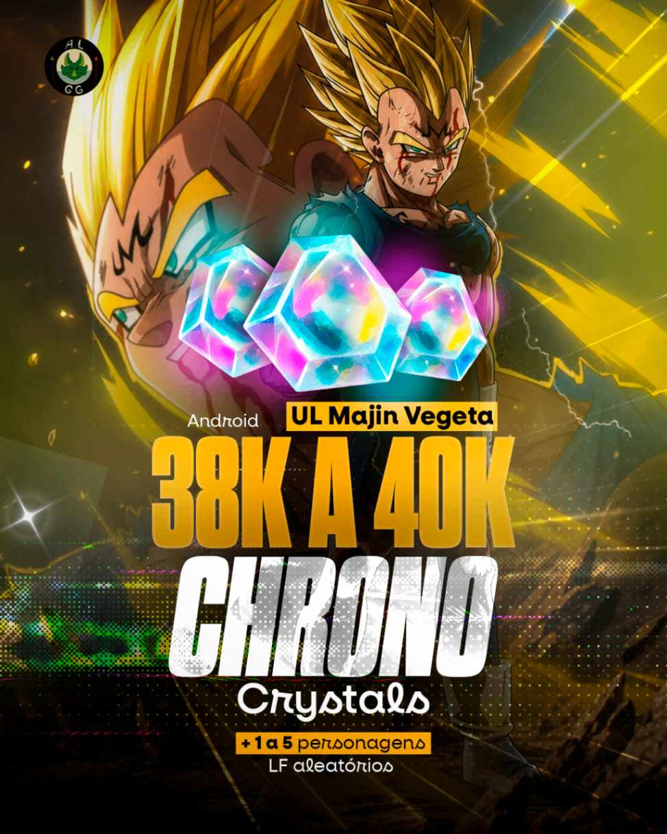 [ANDROID] CONTA MAJIN VEGETA + 38K A 40K DE CHRONO CRYSTALS + 1-5 LFS | DRAGON BALL LEGENDS