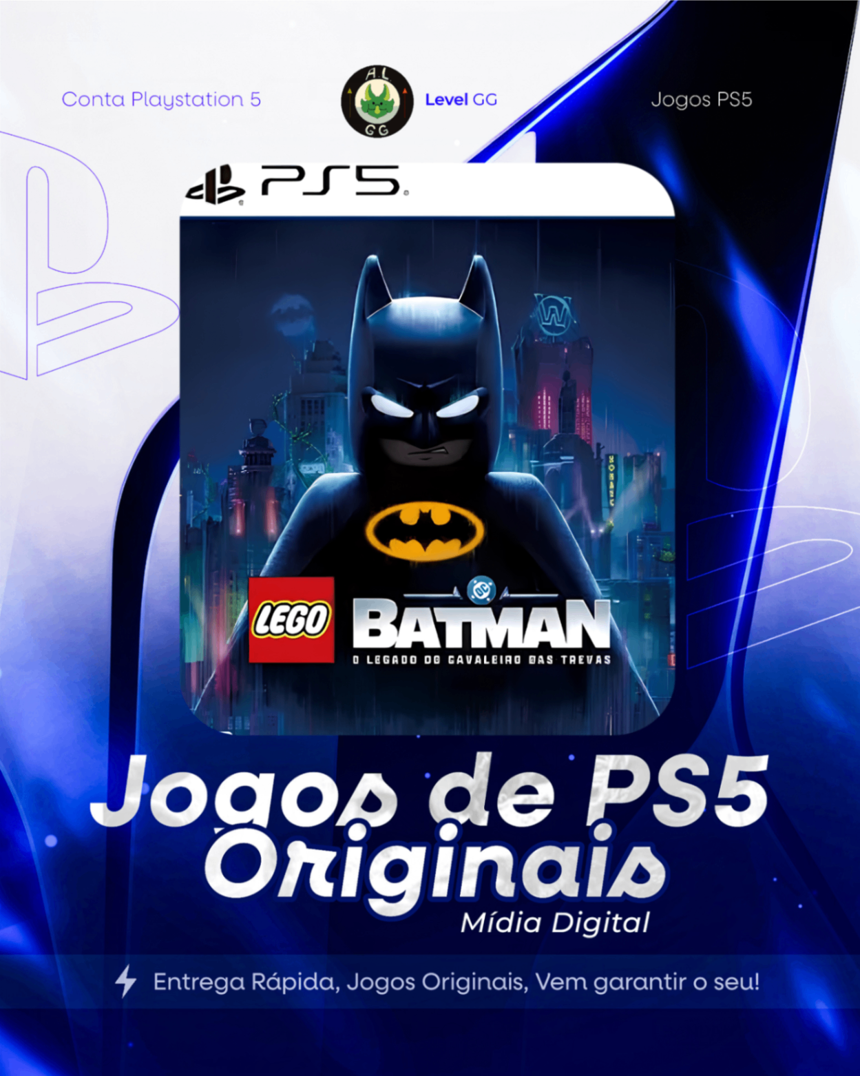 LEGO® Batman™: Legacy of the Dark Knight - Ps5 Mídia digital Primária