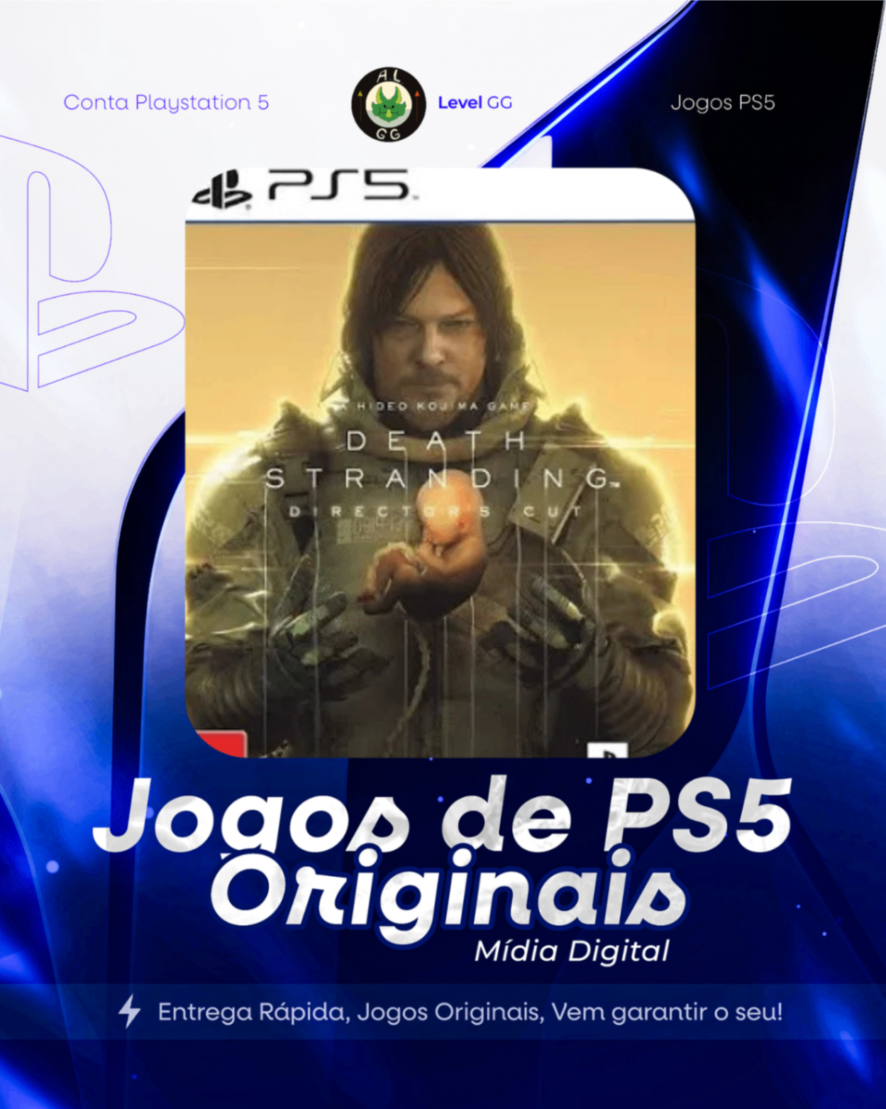 DEATH STRANDING DIRECTOR'S CUT - Ps5 Mídia digital Primária