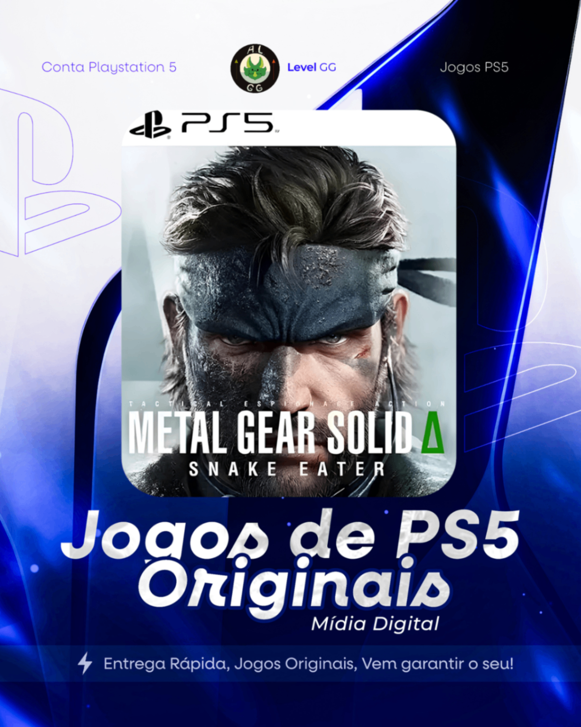 Metal Gear Solid Delta: Snake Eater - Ps5 Mídia digital Primária