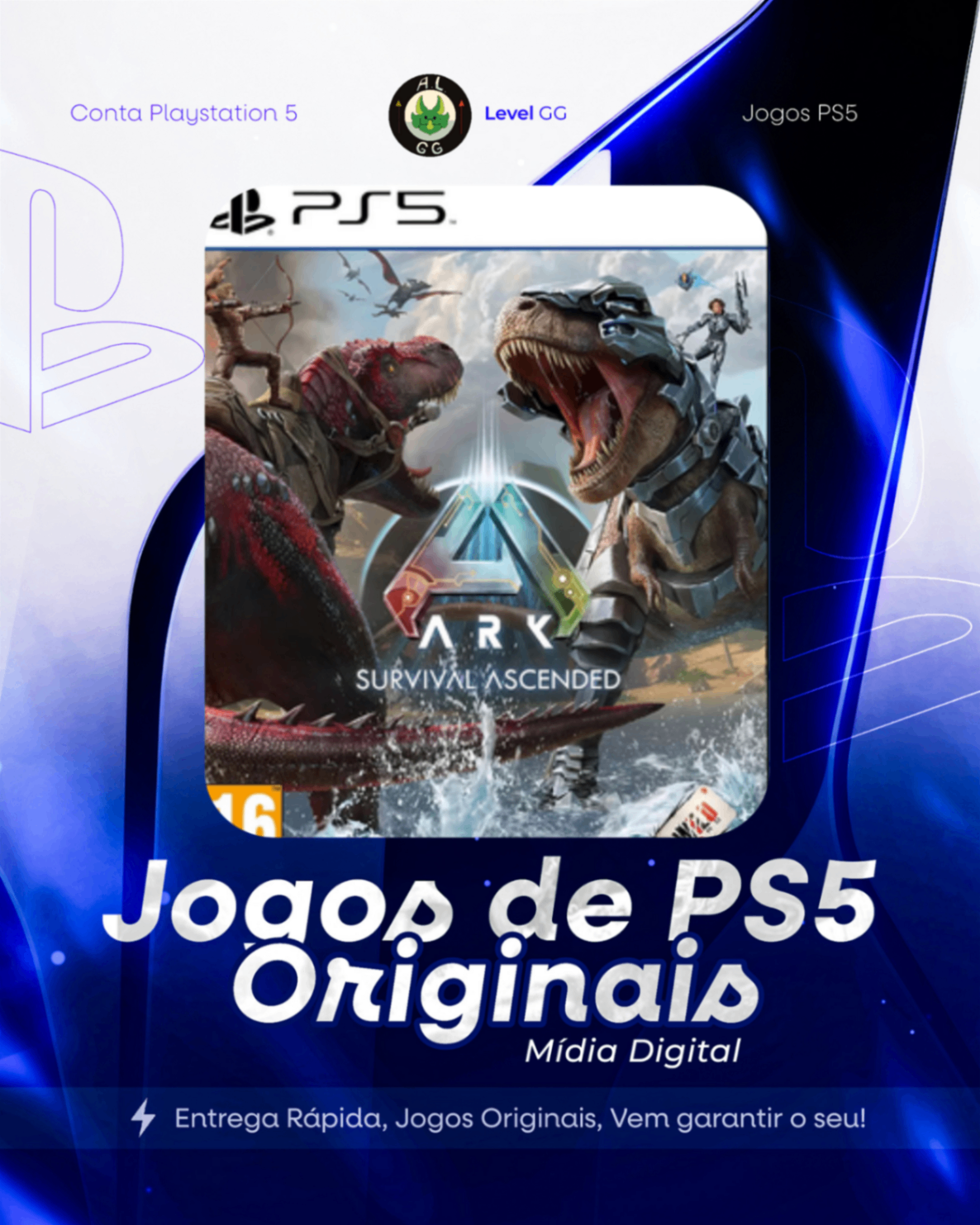 ARK: Survival Ascended - Ps5 Mídia Digital Primaria