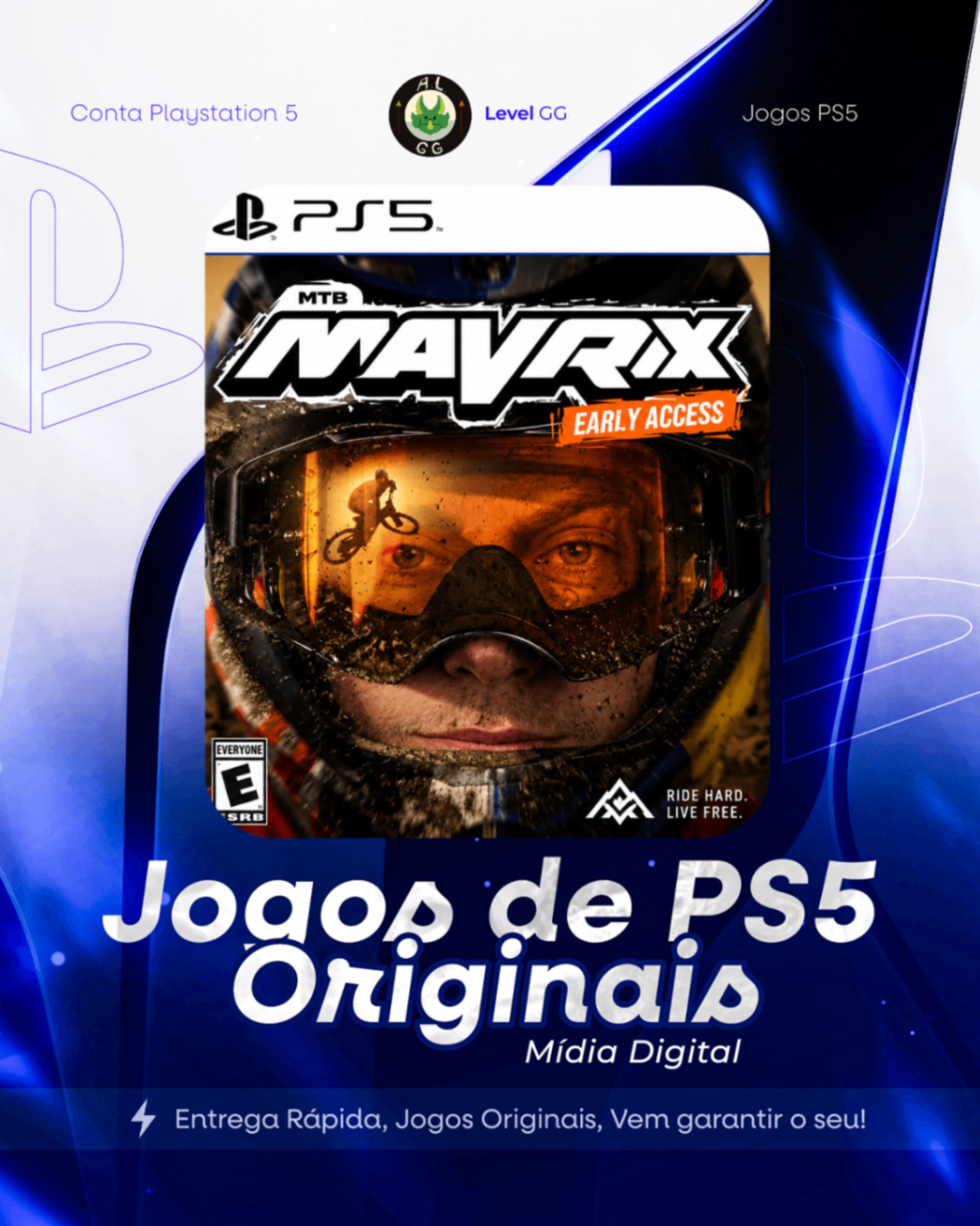 Mavrix - Ps5 Mídia digital Primária