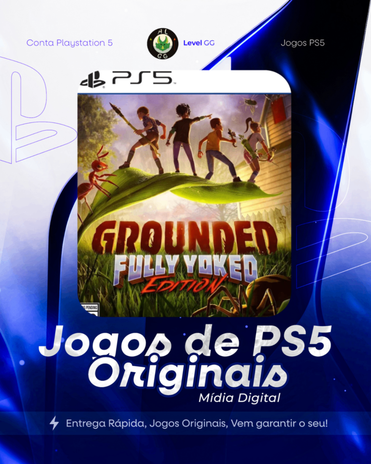 Grounded - Ps5 Mídia Digital Primaria