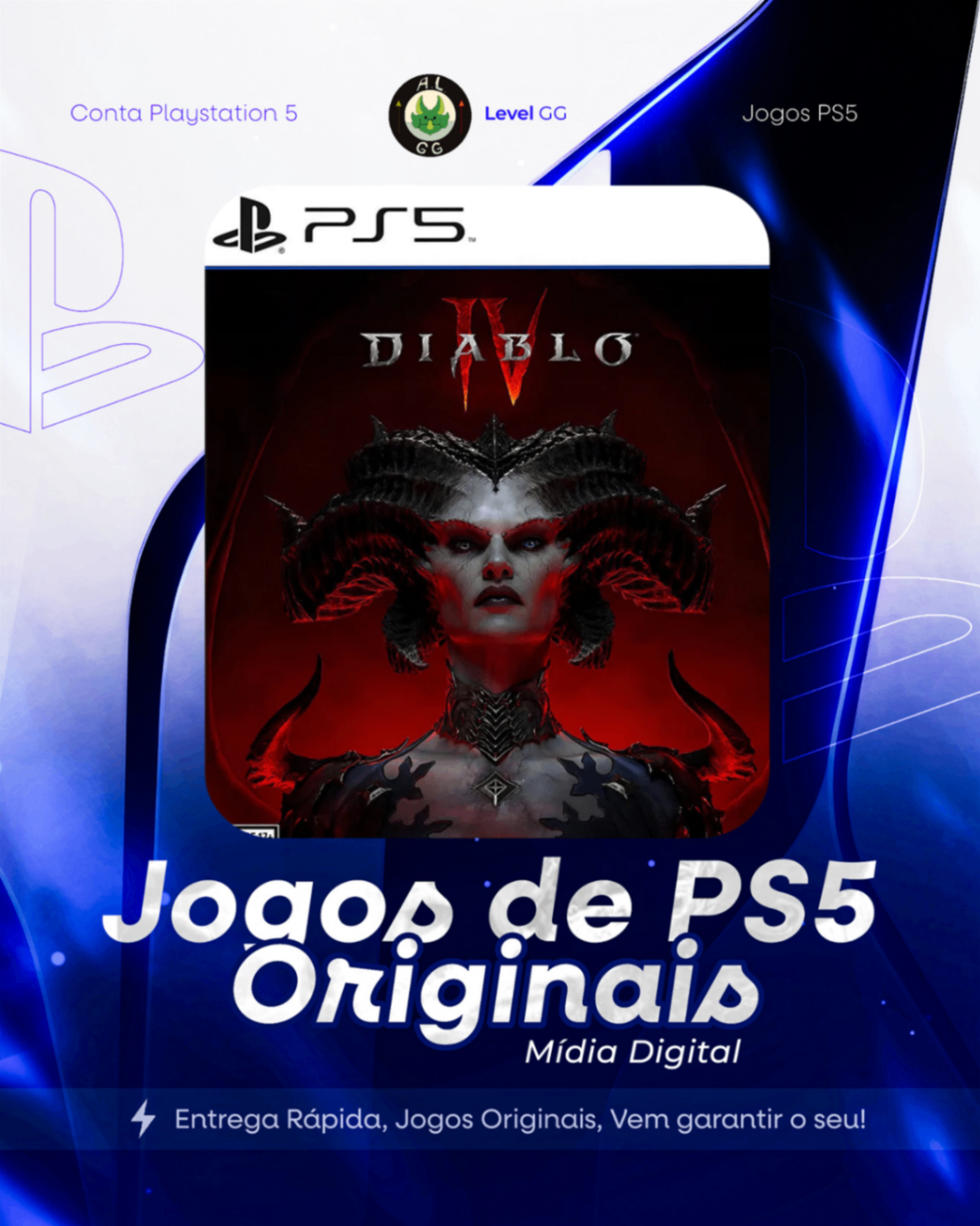 Diablo IV - Ps5 Mídia digital Primária