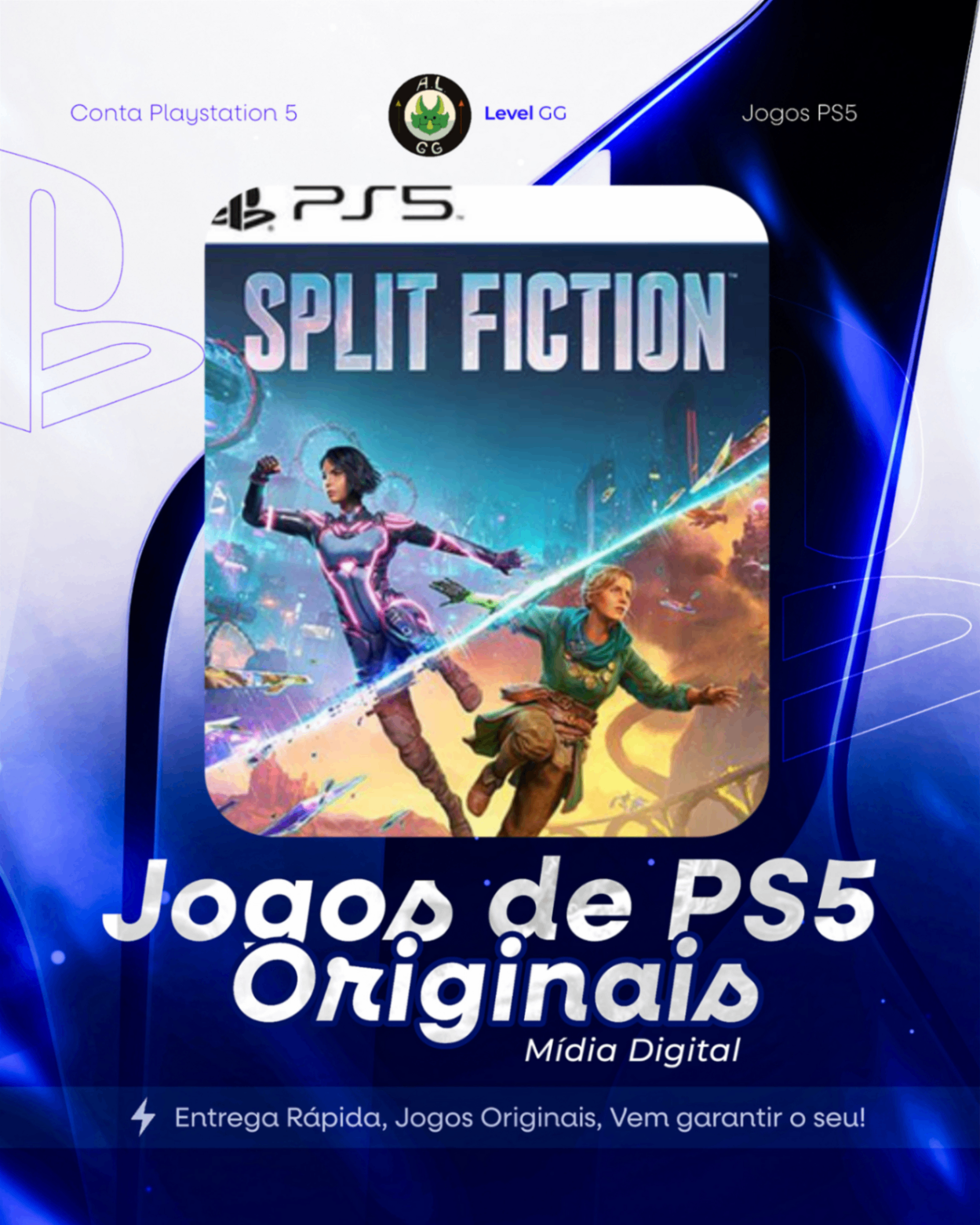 Split Fiction - Ps5 Mídia Digital Primaria
