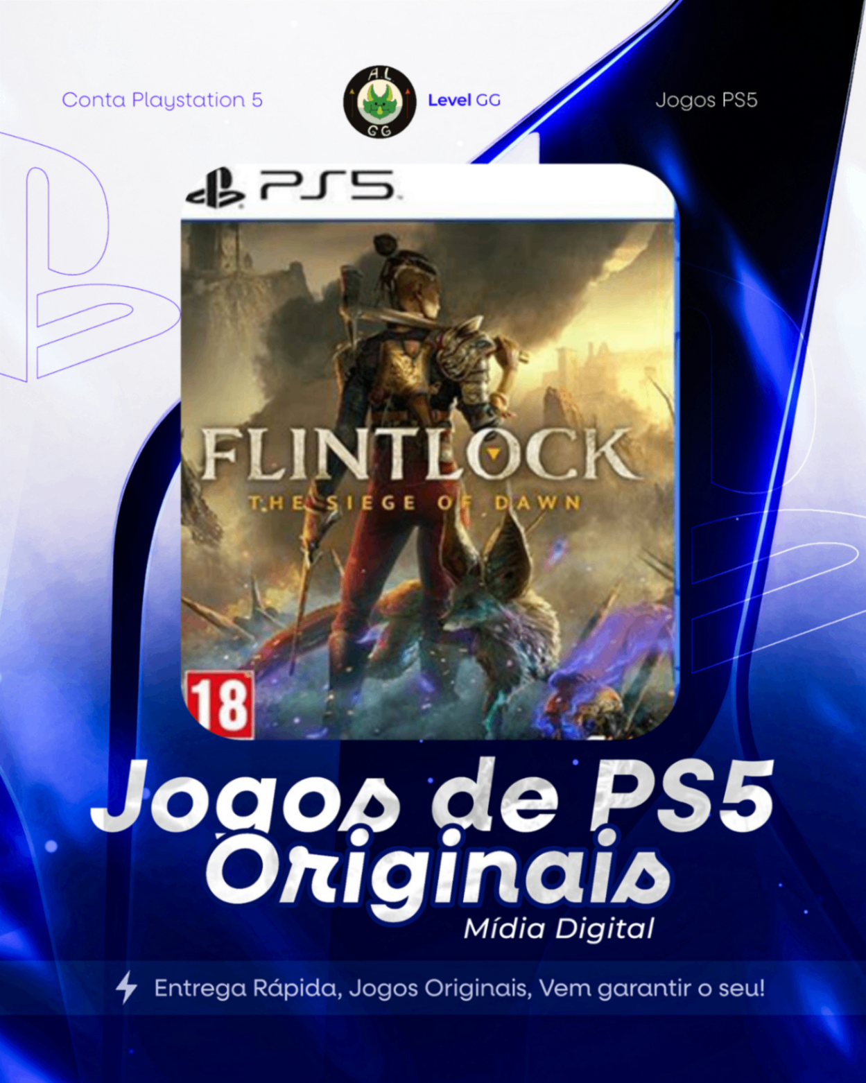 Flintlock: The Siege of Dawn - Ps5 Mídia Digital Primaria
