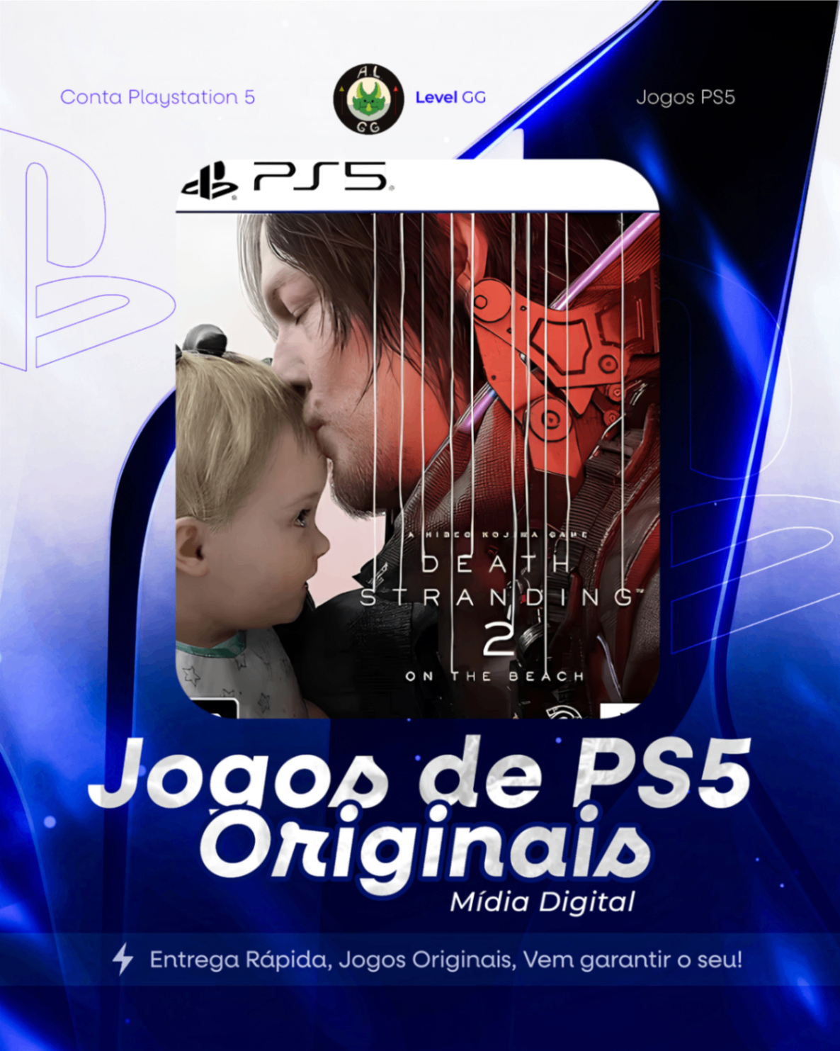 Death Stranding 2 On The Beach - Ps5 Mídia digital Primária