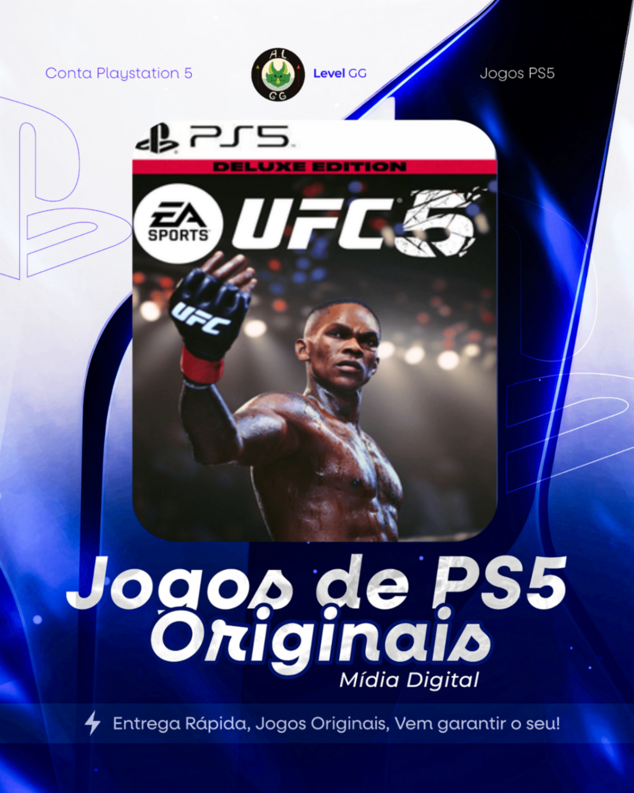 UFC™ 5 Edição Deluxe - Ps5 Mídia Digital Primaria