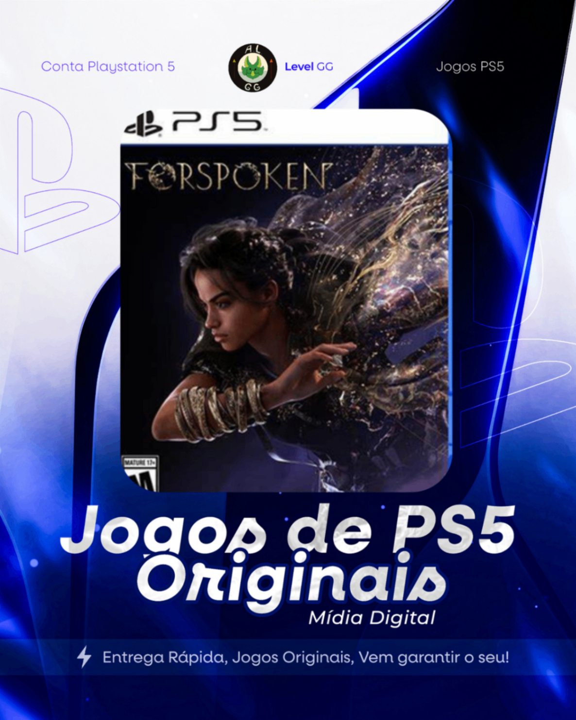 Forspoken - Ps5 Mídia Digital Primaria