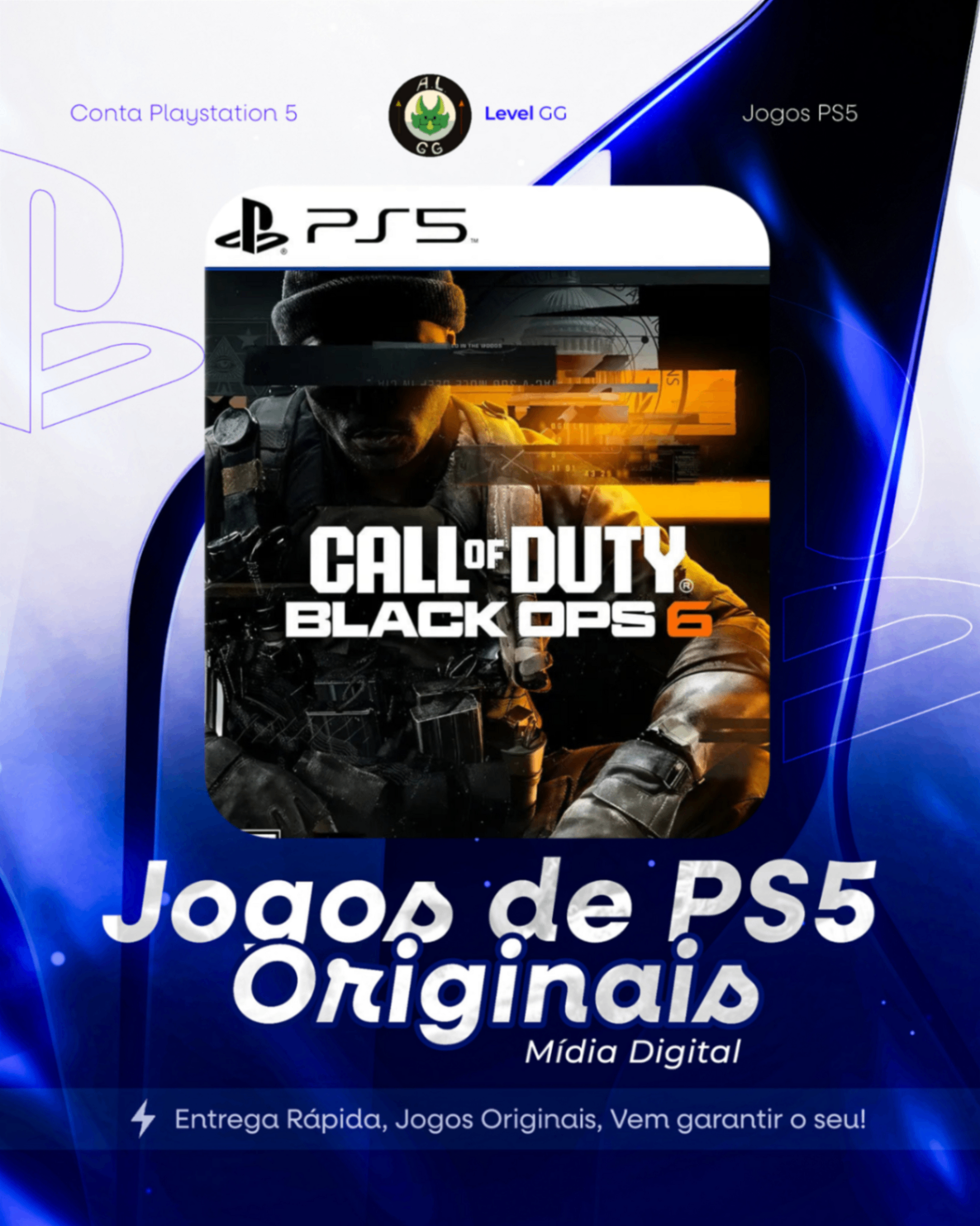 Call of Duty®: Black Ops 6 - Ps5 Mídia Digital Primaria