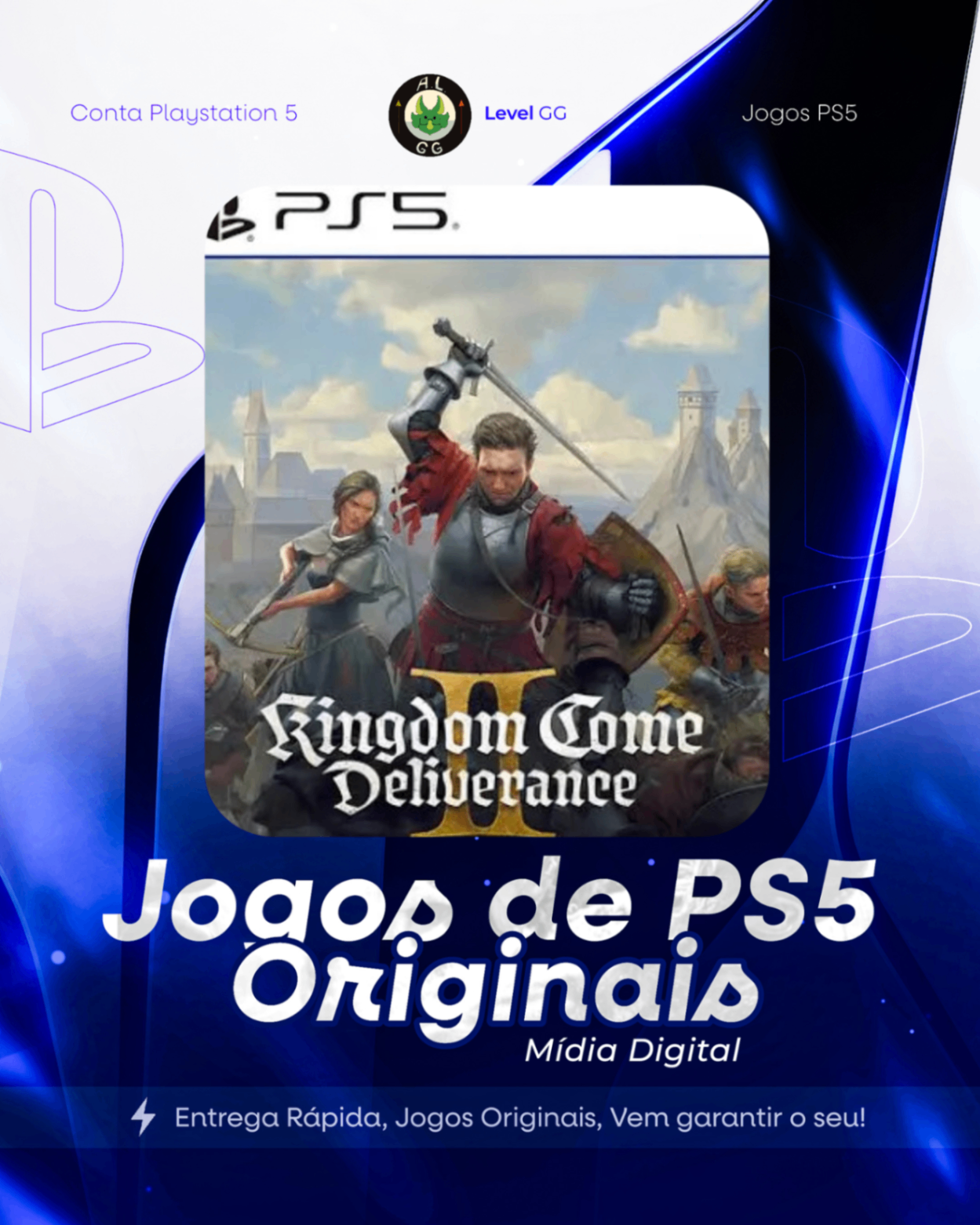 Kingdom Come: Deliverance II - Ps5 Mídia digital Primária