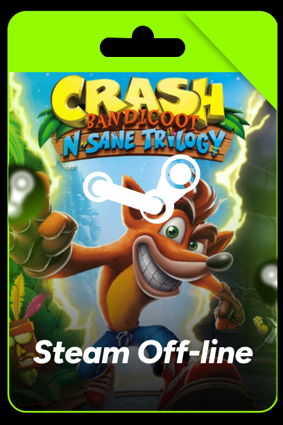 Crash Bandicoot N, Sane Trilogy - Steam Offline
