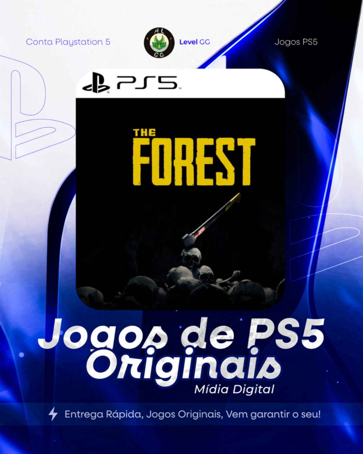 THE FOREST - Ps5 Mídia Digital Primaria