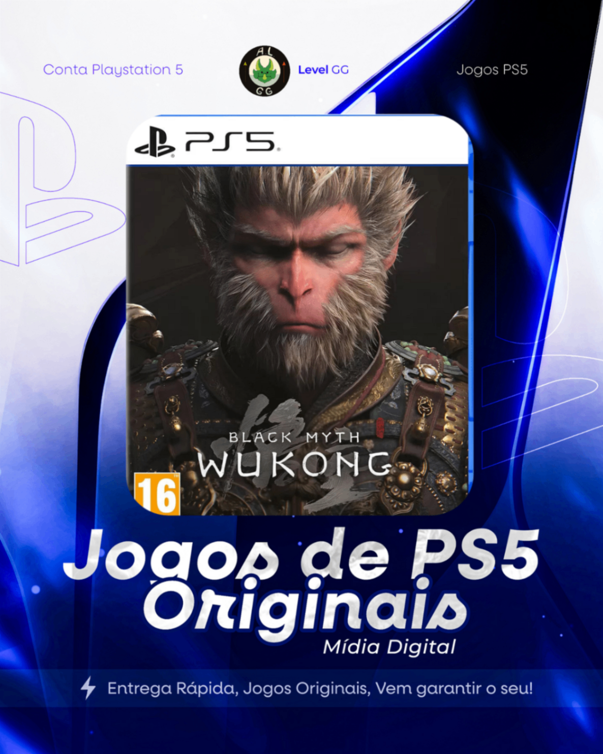 Black Myth: Wukong - Ps5 Mídia digital Primária