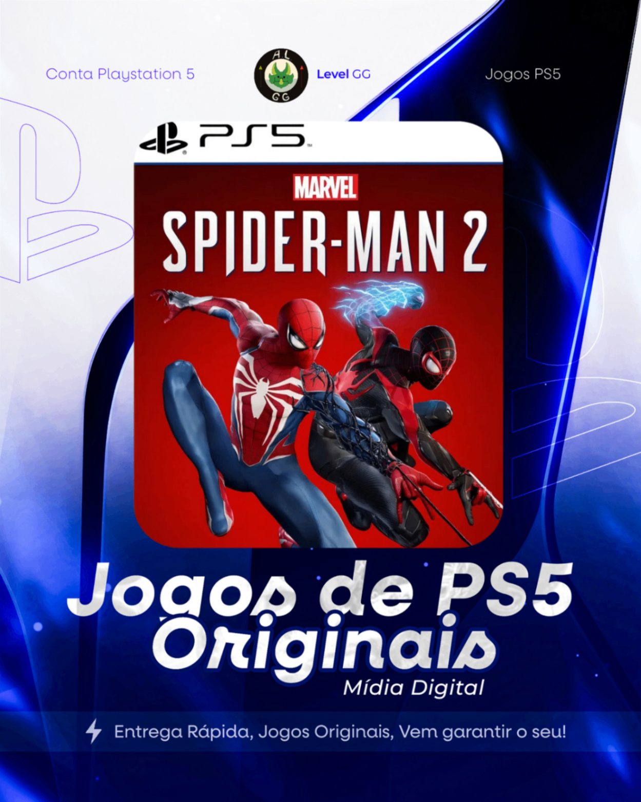 Marvel's Spider-Man 2 - Ps5 Mídia digital Primária