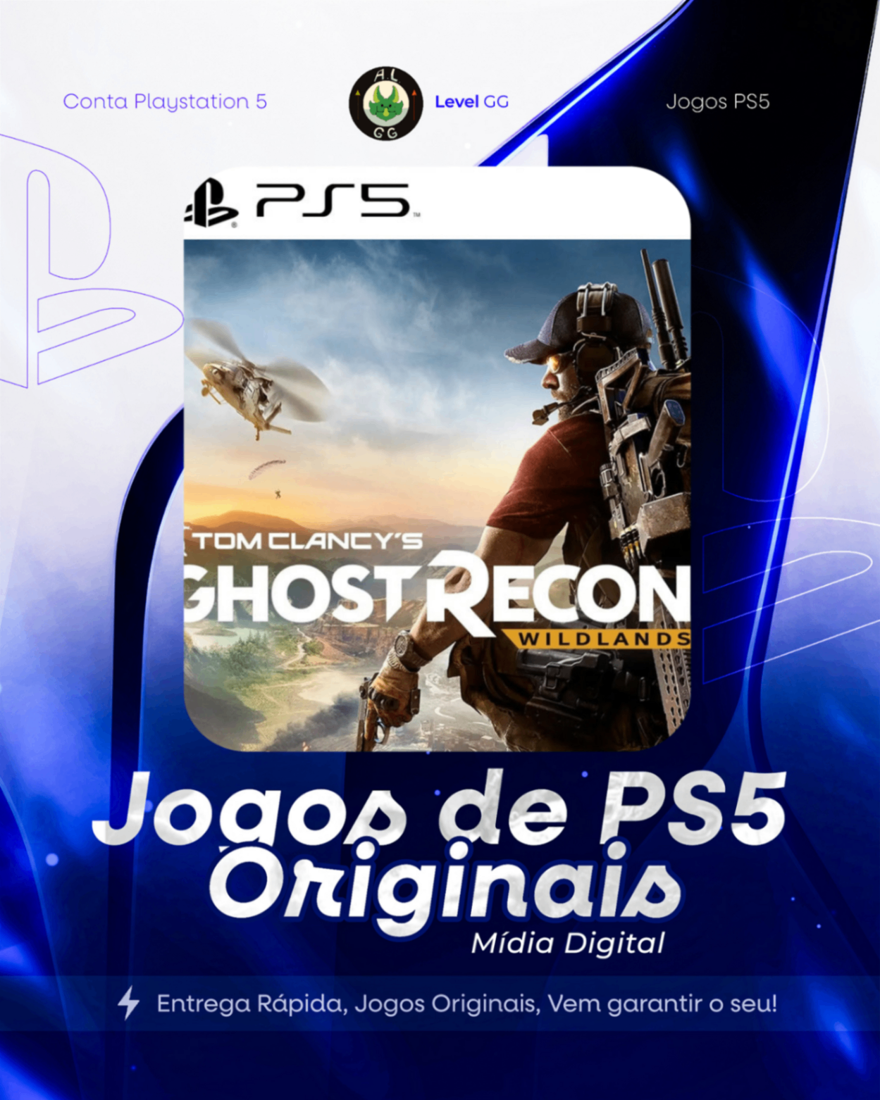 Tom Clancy’s Ghost Recon® Wildlands Ubisoft - Ps5 Mídia Digital Primaria