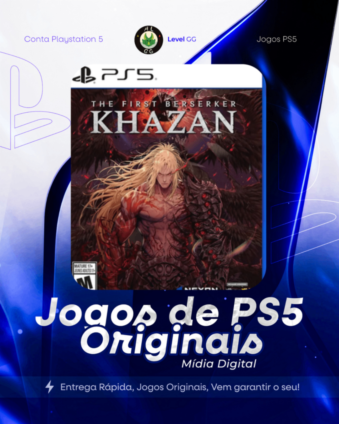 The First Berserker: Khazan - Ps5 Mídia Digital Primaria
