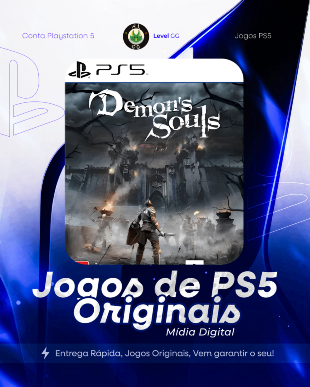 Demon’s Souls - Ps5 Mídia digital Primária