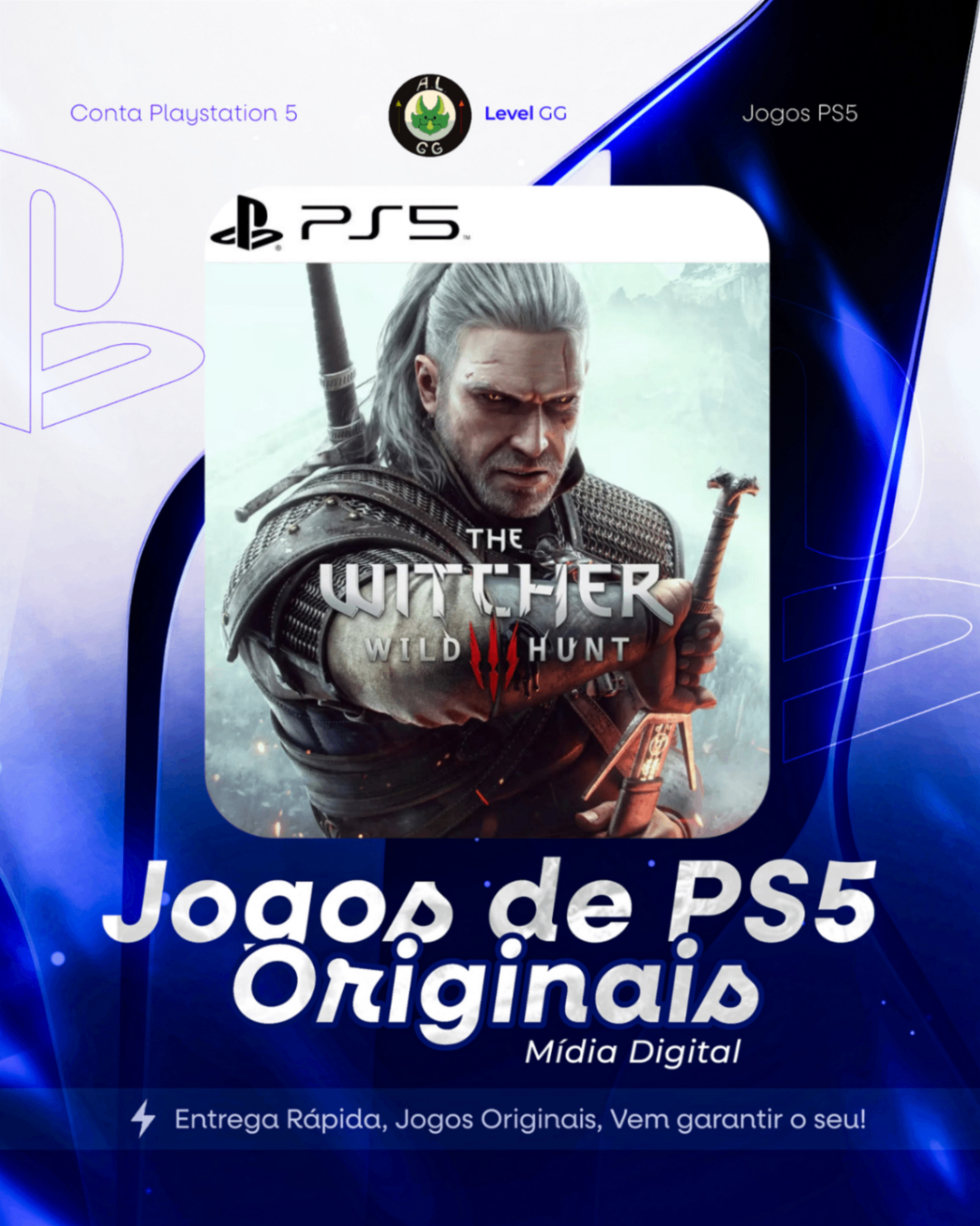 The Witcher 3: Wild Hunt - Ps5 Midia Digital Primaria