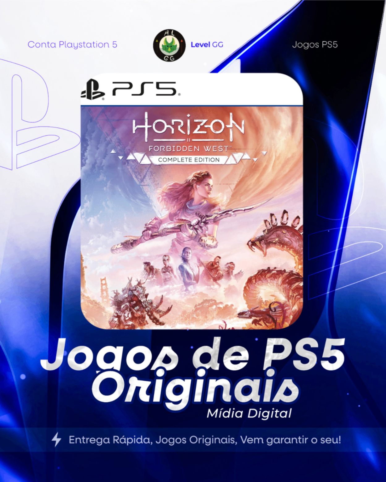 Horizon Forbidden West - Ps5 Mídia digital Primária