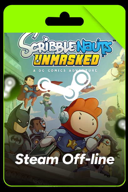 Scribblenauts Unmasked - A DC Comics Adventure + Scribblenauts Unlimited - Steam Offline