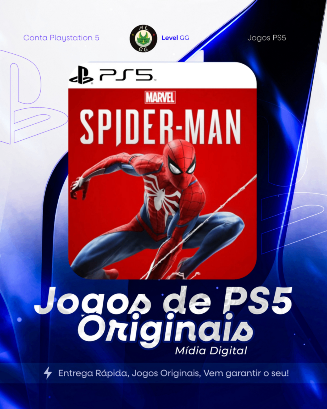 Marvel's Spider-Man Remasterizado - Ps5 Mídia digital Primária