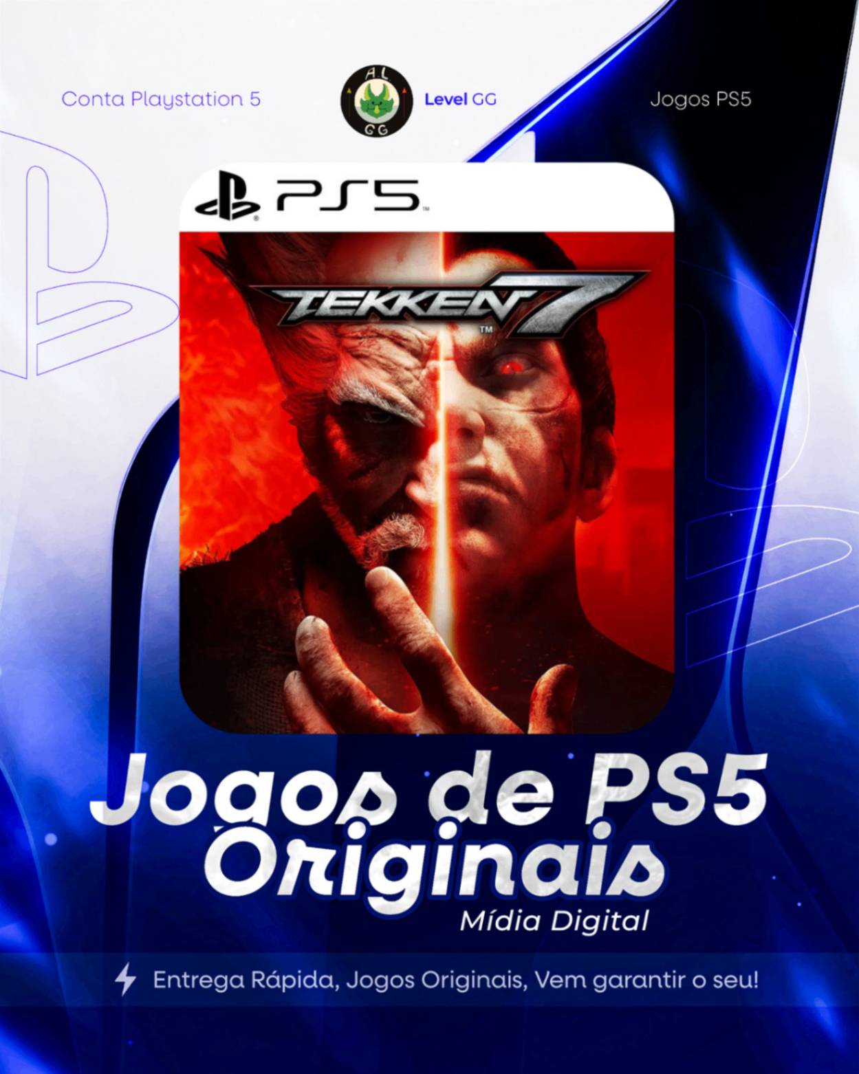 TEKKEN 7 - Ps5 Mídia Digital Primaria