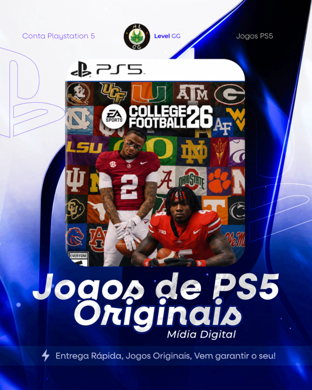 EA SPORTS™ College Football 26 - Ps5 Mídia digital Primária