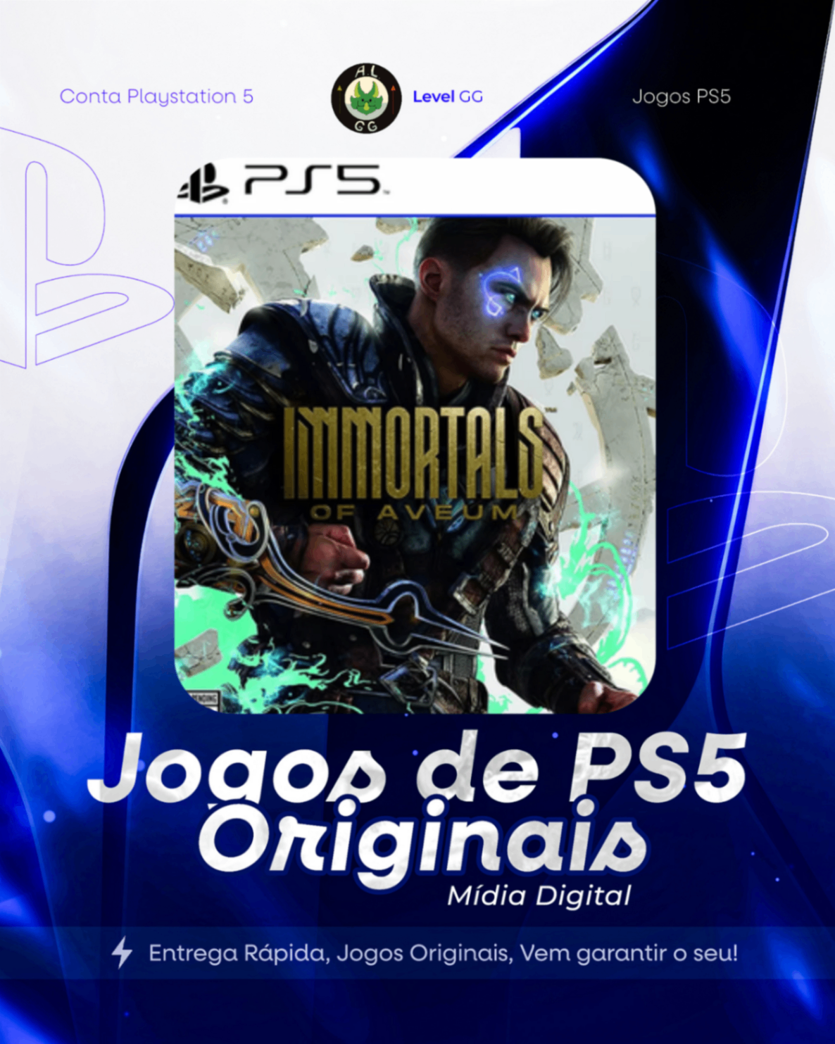 Immortals of Aveum™ - Ps5 Mídia Digital Primaria
