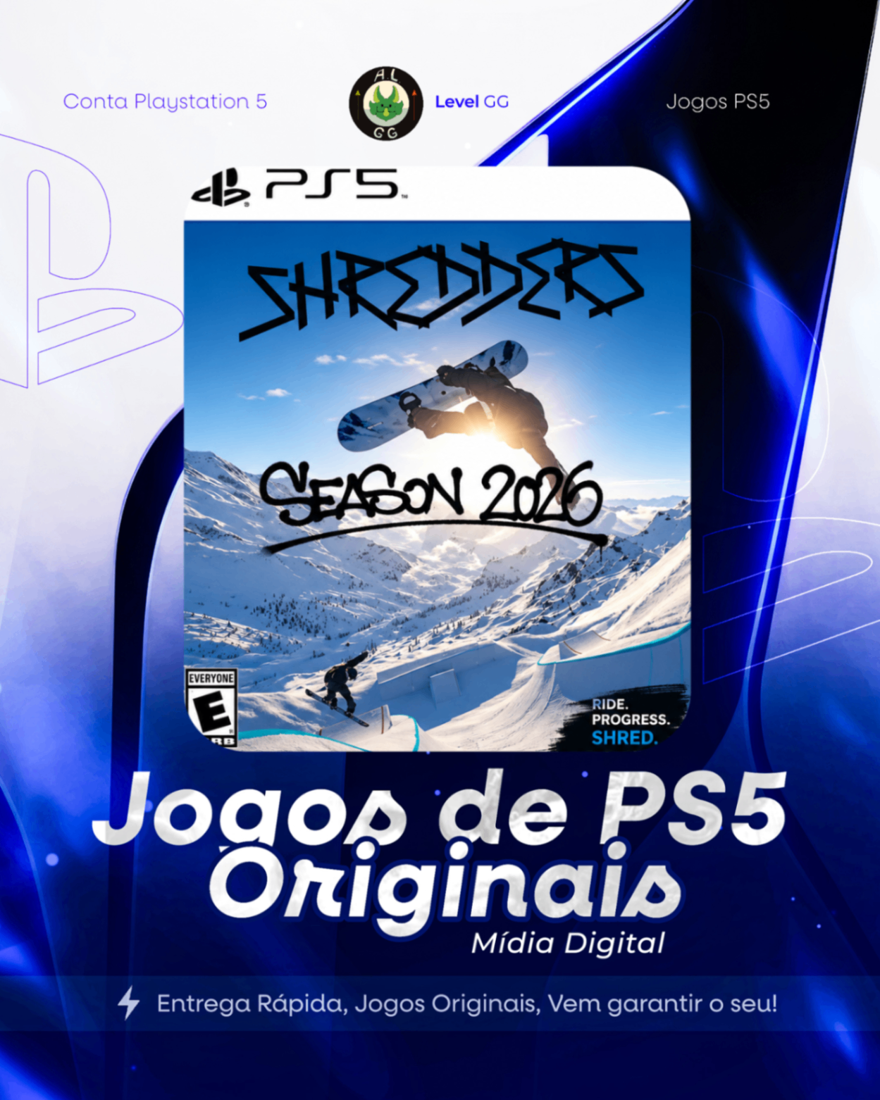 Shredders - Ps5 Mídia digital Primária