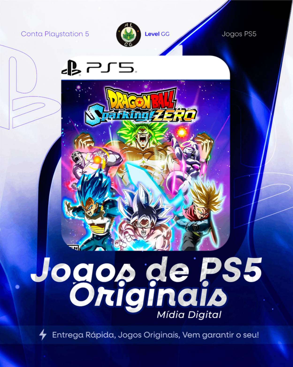 Dragon Ball: Sparking! Zero - Ps5 Mídia digital Primária