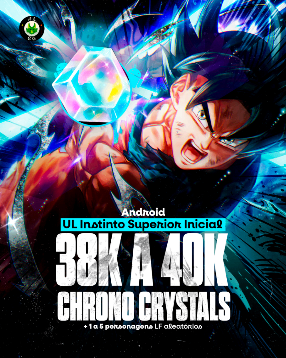 [ANDROID] CONTA GOKU FIRST SIGN + 38K A 40K DE CHRONO CRYSTALS + 1-5 LFS | DRAGON BALL LEGENDS