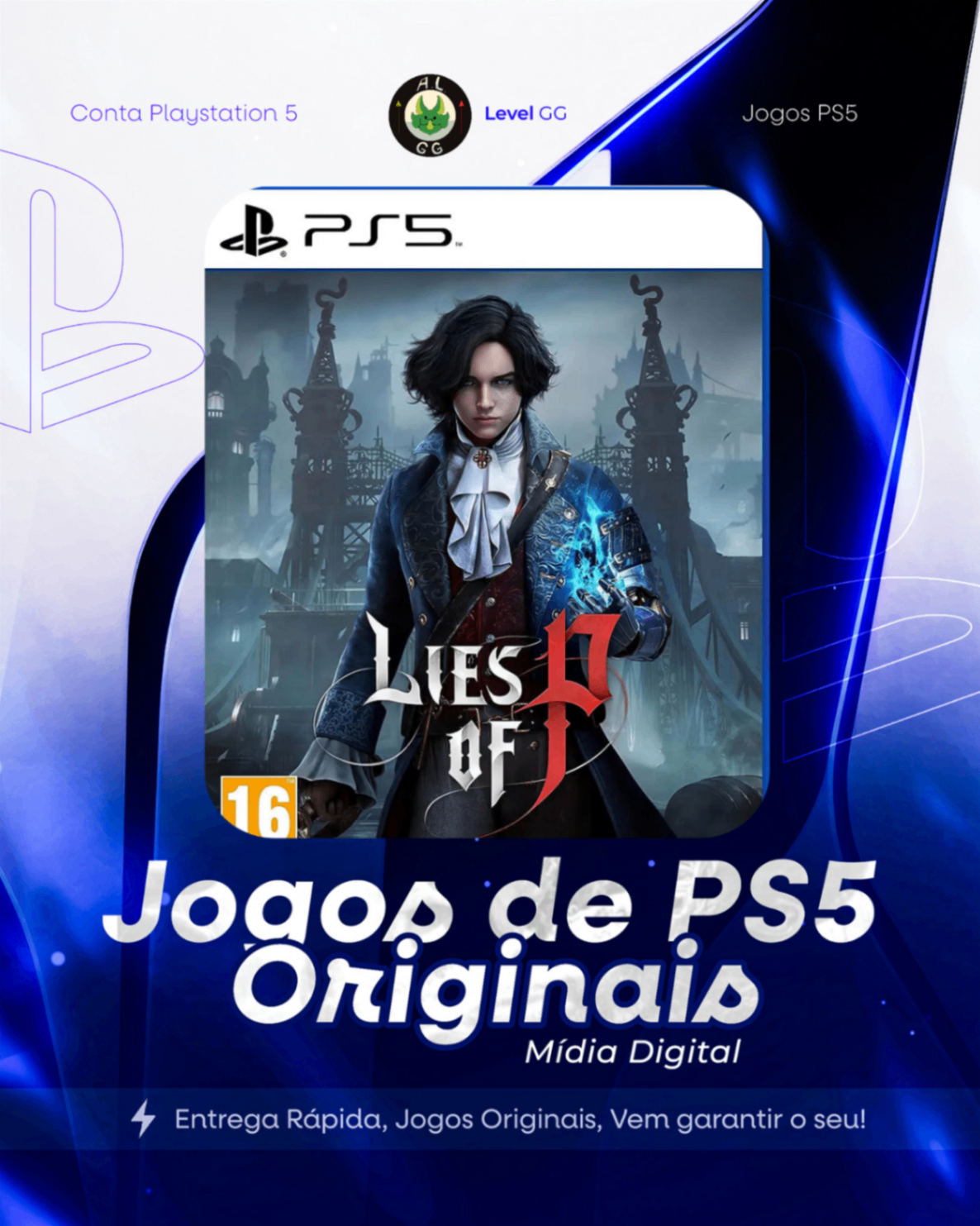 Lies of P - Ps5 Mídia Digital Primaria