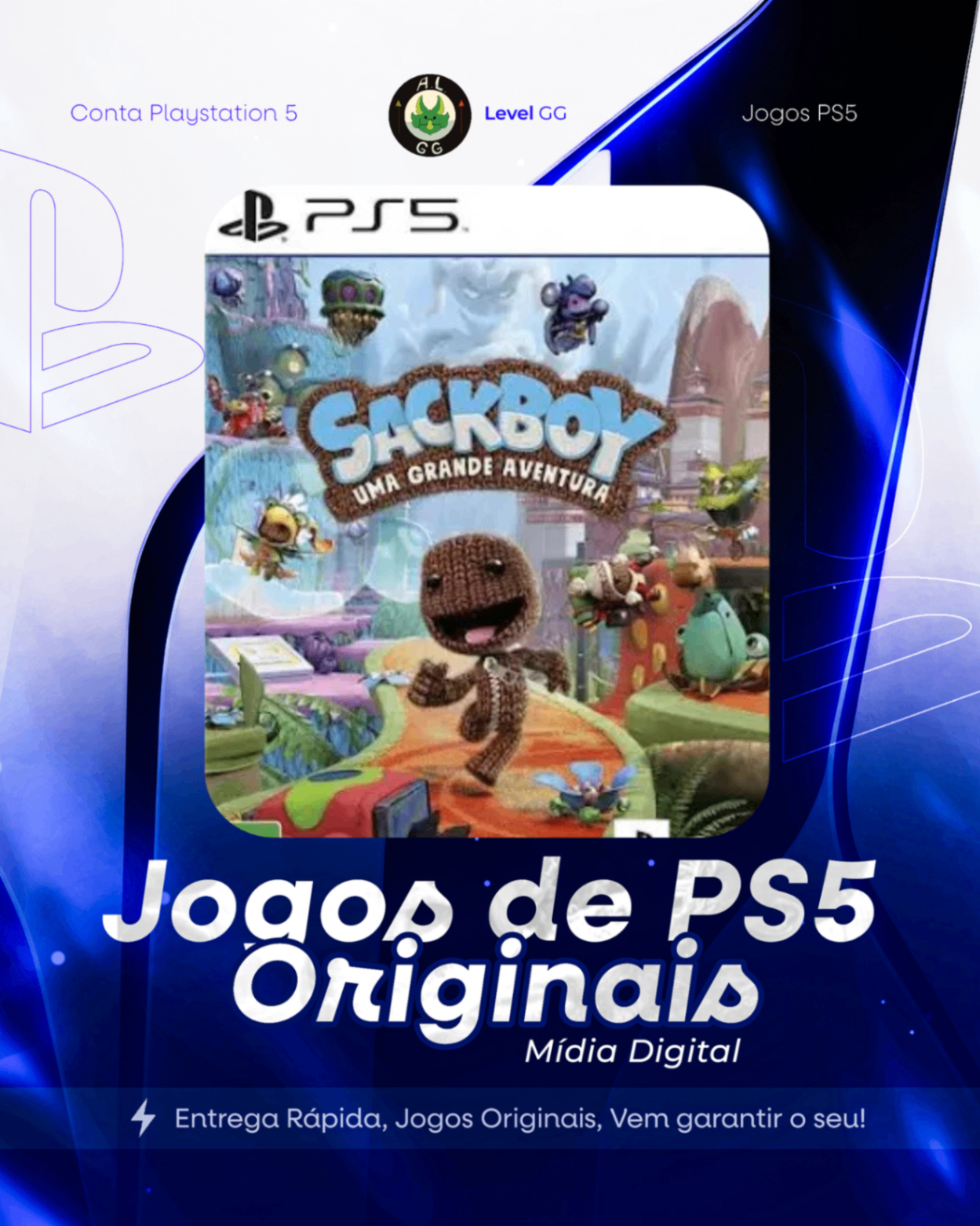 Sackboy™: A Big Adventure - Ps5 Mídia digital Primária